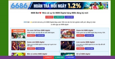 6686 Digital - Nhà cái cá cược trực tuyến hàng đầu tại Việt Nam